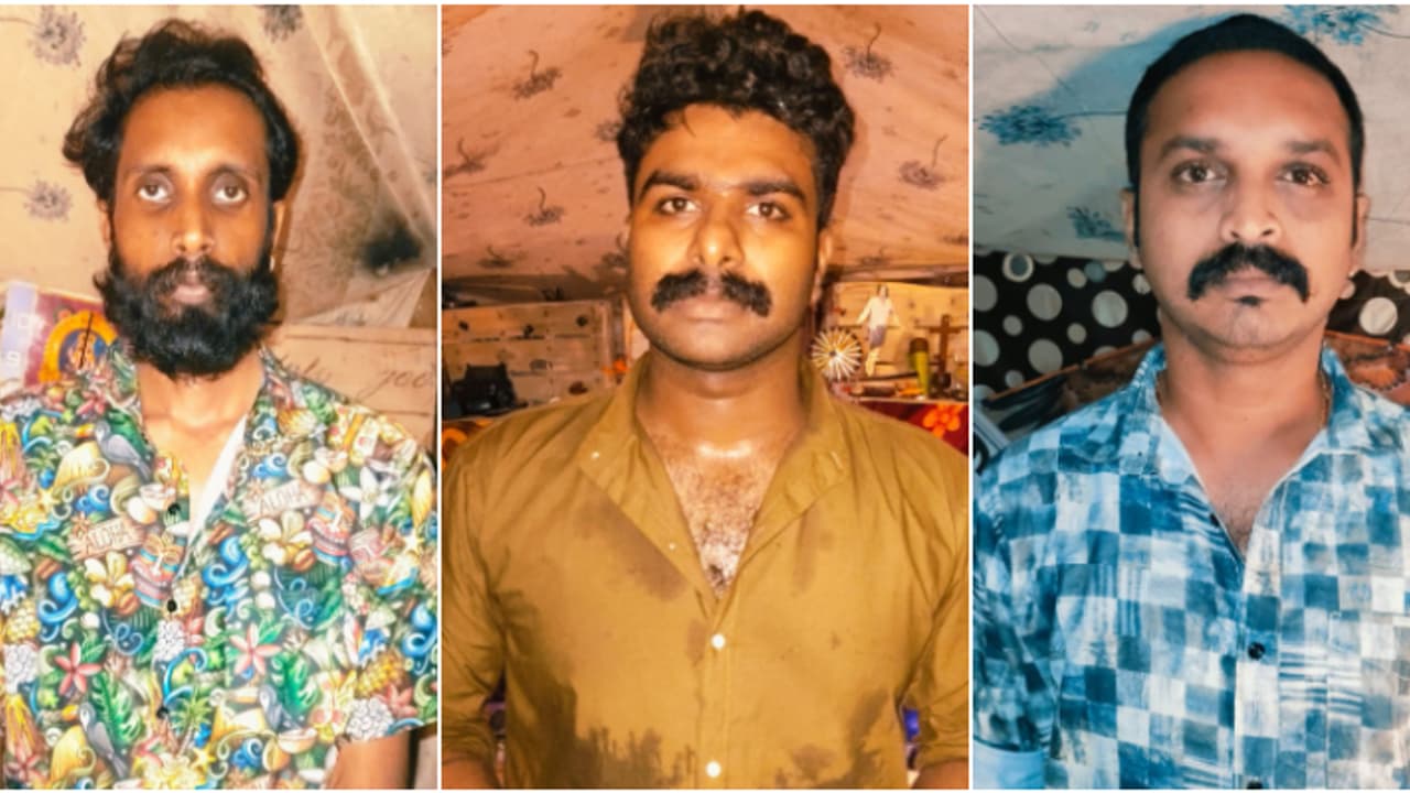 രാത്രി ടാറ്റു ഷെഡ് വളഞ്ഞ് നിരീക്ഷിച്ചു, ഉറപ്പാക്കിയ ശേഷം 3 യുവാക്കളെ പിടികൂടി പൊലീസ്; പിടിച്ചെടുത്തത് എംഡിഎംഎ രാത്രി ടാറ്റു ഷെഡ് വളഞ്ഞ് നിരീക്ഷിച്ചു, ഉറപ്പാക്കിയ ശേഷം 3 യുവാക്കളെ പിടികൂടി പൊലീസ്; പിടിച്ചെടുത്തത് എംഡിഎംഎ