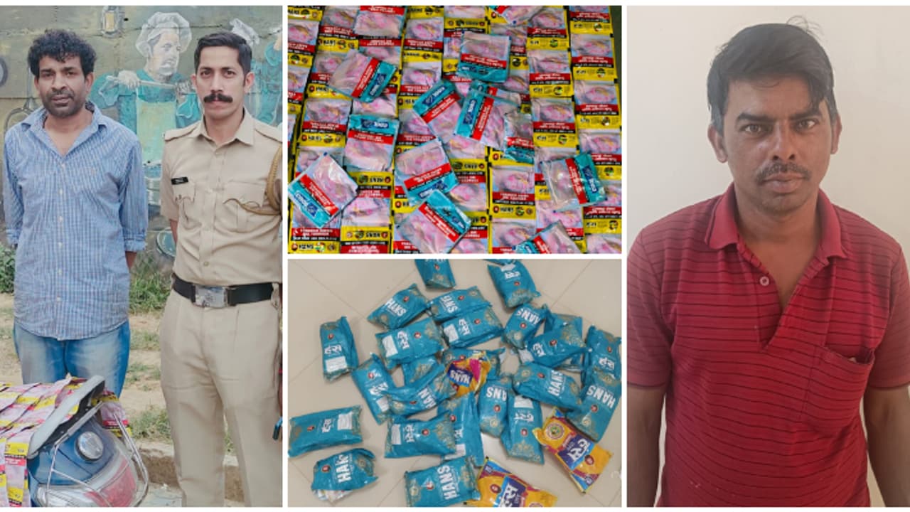 ഹാന്‍സ് വില്‍പ്പന പൊടിപൊടിച്ചു; സ്റ്റേഷനറി ഉടമ ഉൾപ്പെടെ രണ്ട് പേർ പിടിയിൽ