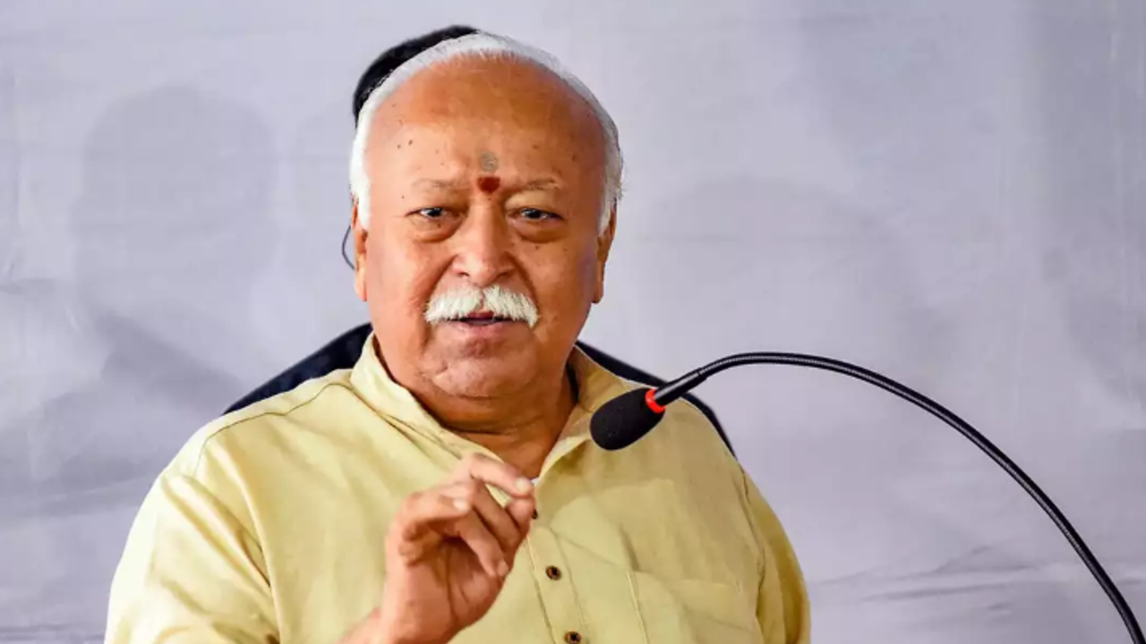 RSS chief Mohan Bhagwat RSS chief Mohan Bhagwat
