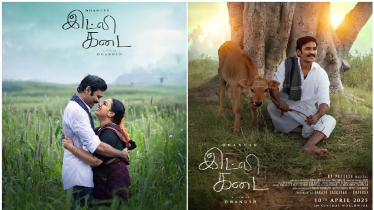 Idli Kadai: Dhanush shares NEW posters of movie on Pongal [PHOTOS]
