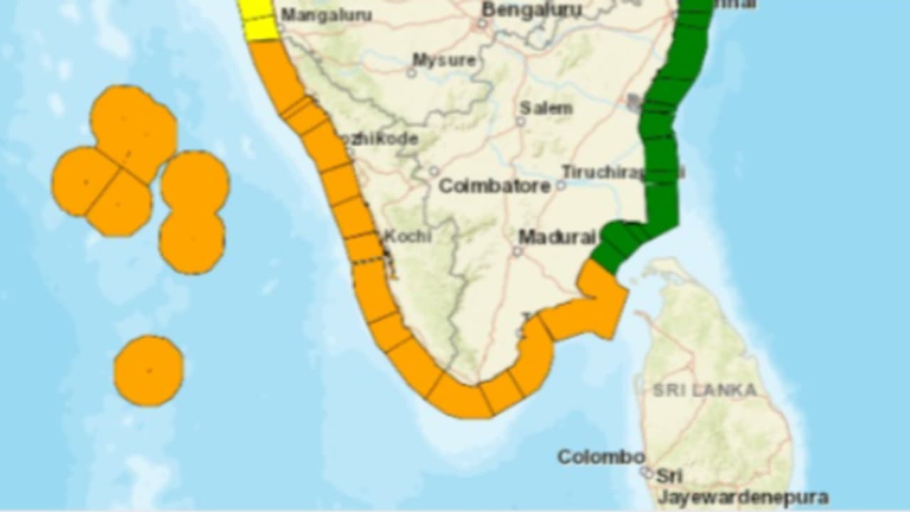 മുന്നറിയിപ്പുമായി സമുദ്ര സ്ഥിതി പഠന ഗവേഷണ കേന്ദ്രം; ബീച്ചിൽ പോകരുത്; കൂറ്റൻ തിരമാലയുമായി കള്ളക്കടൽ വീണ്ടും മുന്നറിയിപ്പുമായി സമുദ്ര സ്ഥിതി പഠന ഗവേഷണ കേന്ദ്രം; ബീച്ചിൽ പോകരുത്; കൂറ്റൻ തിരമാലയുമായി കള്ളക്കടൽ വീണ്ടും