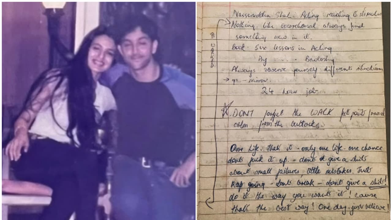 Hrithik Roshan celebrates 25 Years in Bollywood; shares handwritten notes [PHOTOS]