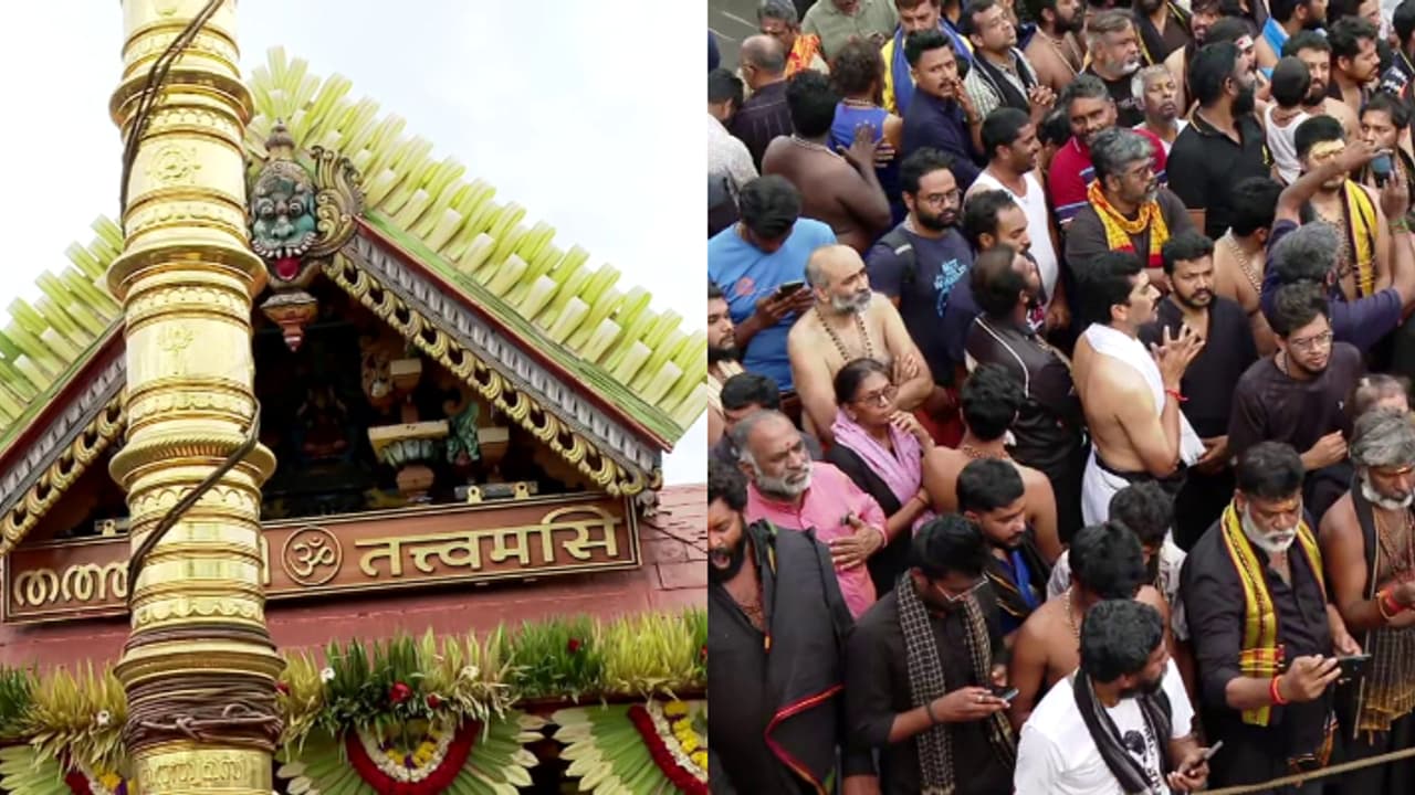 തിരുവാഭരണ ഘോഷയാത്ര സന്നിധാനത്തേക്ക്, ദര്ശന പുണ്യം കാത്ത് ഭക്തർ, മനം നിറയെ മകരവിളക്ക് തിരുവാഭരണ ഘോഷയാത്ര സന്നിധാനത്തേക്ക്, ദര്ശന പുണ്യം കാത്ത് ഭക്തർ, മനം നിറയെ മകരവിളക്ക്