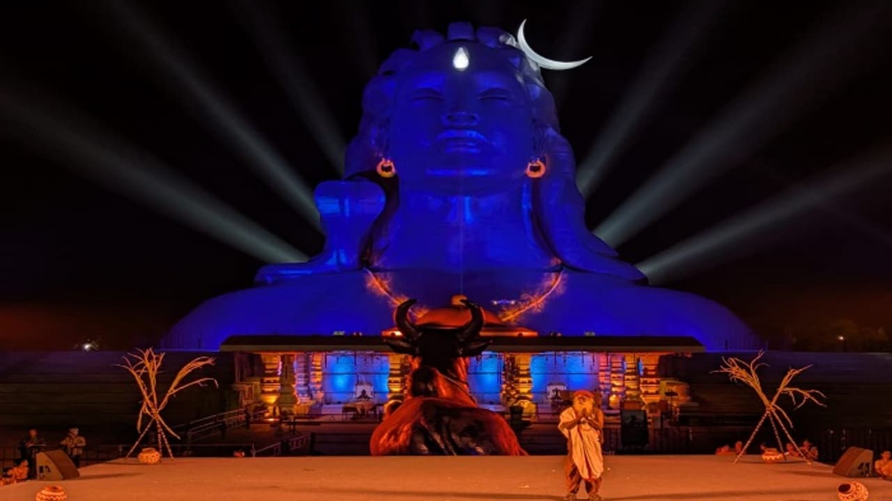 ಚಿಕ್ಕಬಳ್ಳಾಪುರ: ಆದಿಯೋಗಿ ಸನ್ನಿಧಿಯಲ್ಲಿ 54 ಅಡಿ ಮಹಾಶೂಲ!