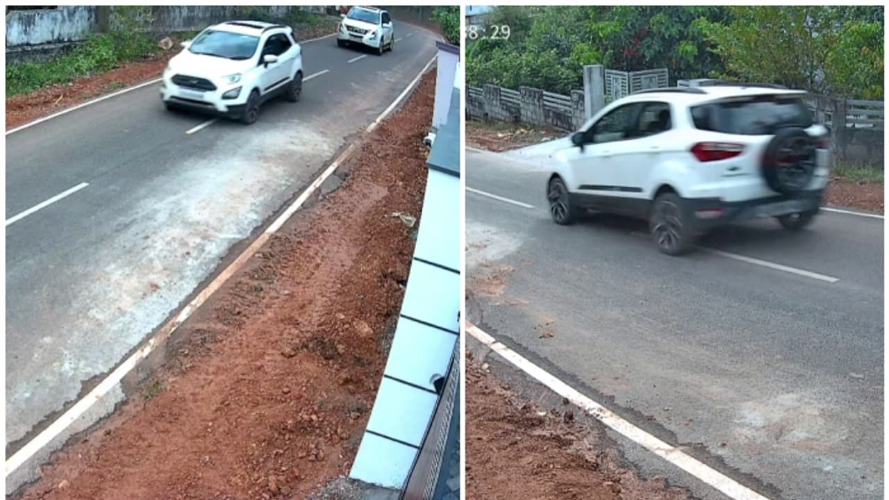 കാട്ടാക്കടയിൽ കാറുകളുടെ മരണപ്പാച്ചിൽ, സിസിടിവി ദൃശ്യങ്ങൾ പുറത്ത് കാട്ടാക്കടയിൽ കാറുകളുടെ മരണപ്പാച്ചിൽ, സിസിടിവി ദൃശ്യങ്ങൾ പുറത്ത്