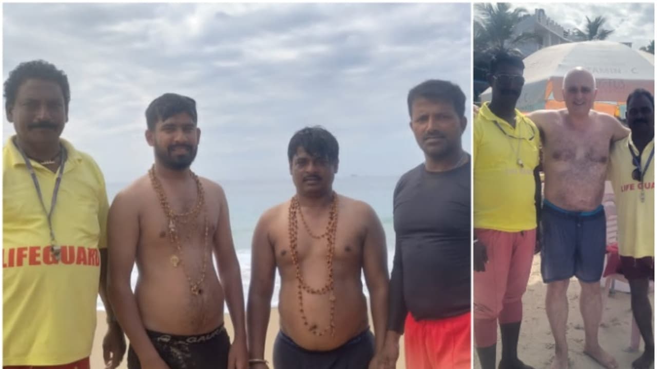 കോവളത്തും ആഴിമലയിലും വിനോദ സഞ്ചാരികൾ തിരയിൽപെട്ടു, ലൈഫ് ഗാർഡുകളുടെ ഇടപെടലിൽ തിരികെ ജീവിതത്തിലേക്ക്