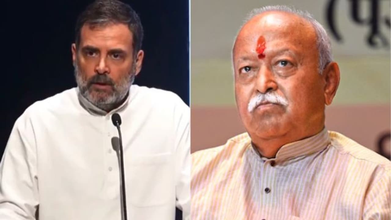 ಭಾಗವತ್‌ರದ್ದು ದೇಶದ್ರೋಹದ ಹೇಳಿಕೆ, ಇದು ಭಾರತೀಯರಿಗೆ ಮಾಡಿದ ಅವಮಾನ: ರಾಹುಲ್ ಗಾಂಧಿ