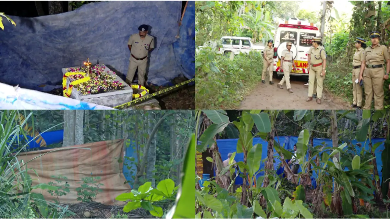 Neyyattinkara Gopan Swami samadhi case: Kerala police exhumes dead body from concrete chamber