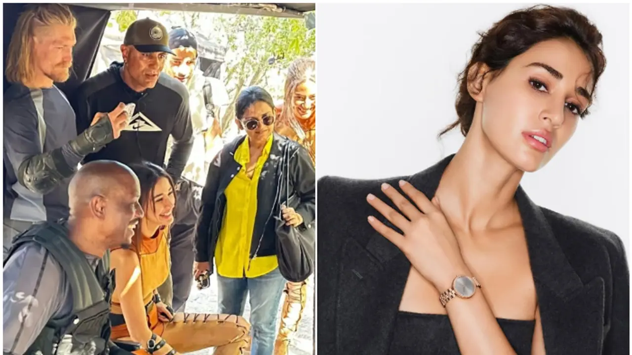 Disha Patani Hollywood debut: Actress' BTS picture with Tyrese Gibson, Harry Goodwins goes VIRAL [PHOTOS]