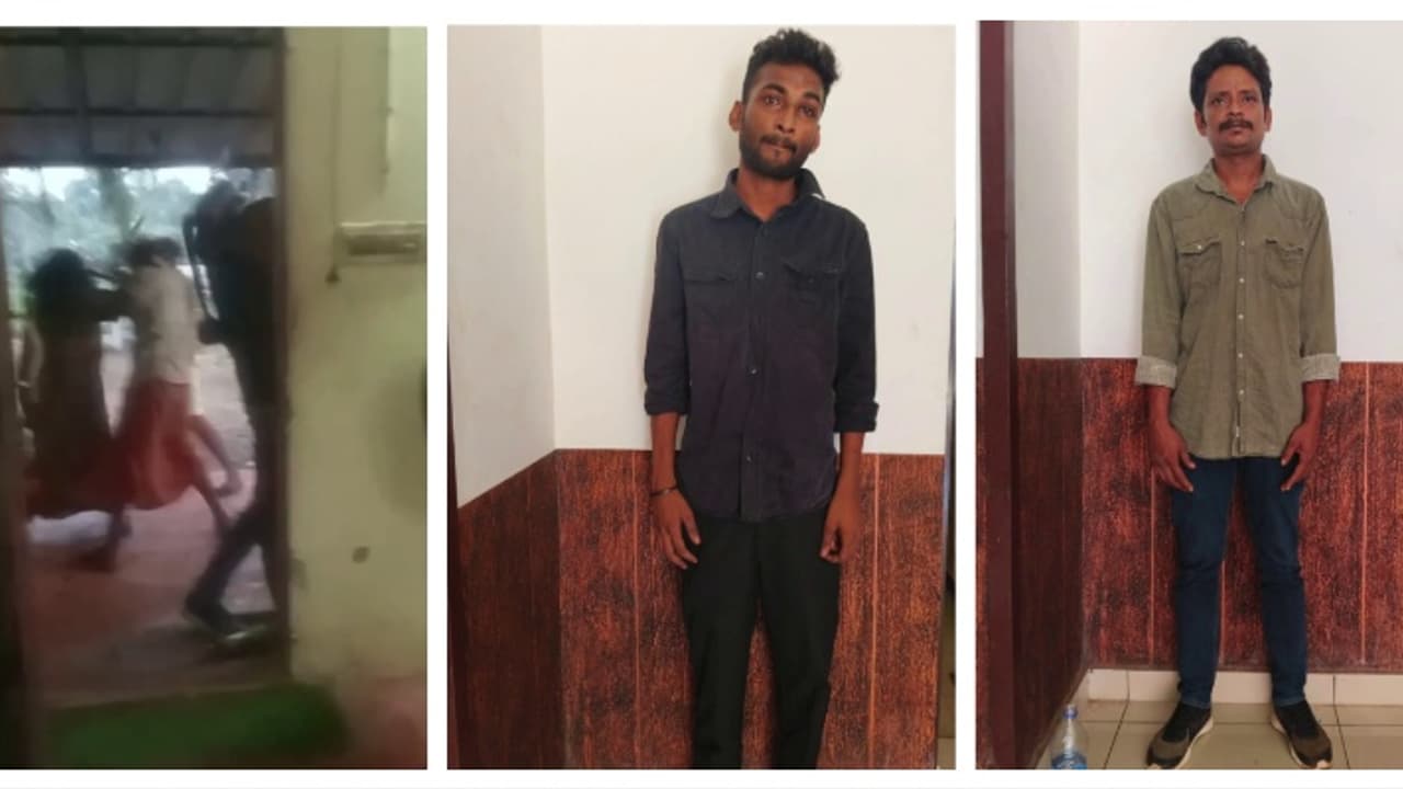 കുട്ടികളും സ്ത്രീകളുമടക്കം 8 പേർക്ക് പരിക്ക്; വീടുകയറി ആക്രമിച്ച സംഭവത്തിൽ 2 പേർ പിടിയിൽ, മുഖ്യപ്രതി ഒളിവിൽ കുട്ടികളും സ്ത്രീകളുമടക്കം 8 പേർക്ക് പരിക്ക്; വീടുകയറി ആക്രമിച്ച സംഭവത്തിൽ 2 പേർ പിടിയിൽ, മുഖ്യപ്രതി ഒളിവിൽ