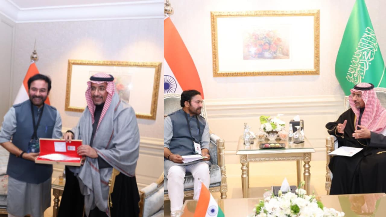 ഇന്ത്യൻ കൽക്കരി ധാതുവിഭവ മന്ത്രി റിയാദിൽ; ഫ്യൂച്ചർ മിനറൽസ് ഫോറത്തിൽ പങ്കെടുത്തു ഇന്ത്യൻ കൽക്കരി ധാതുവിഭവ മന്ത്രി റിയാദിൽ; ഫ്യൂച്ചർ മിനറൽസ് ഫോറത്തിൽ പങ്കെടുത്തു