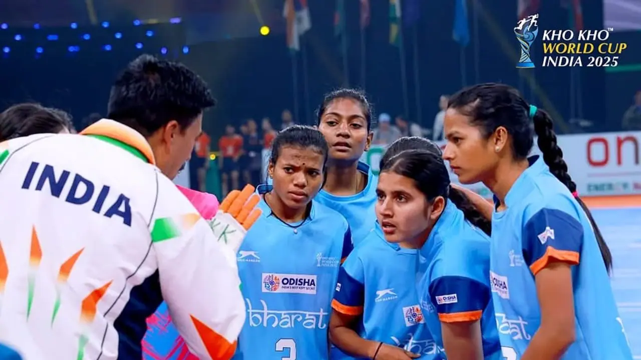 Kho Kho World Cup 2025: భారత మహిళా టీం దూకుడు... క్వార్టర్ ఫైనల్కు ఎంట్రీ Kho Kho World Cup 2025: భారత మహిళా టీం దూకుడు... క్వార్టర్ ఫైనల్కు ఎంట్రీ