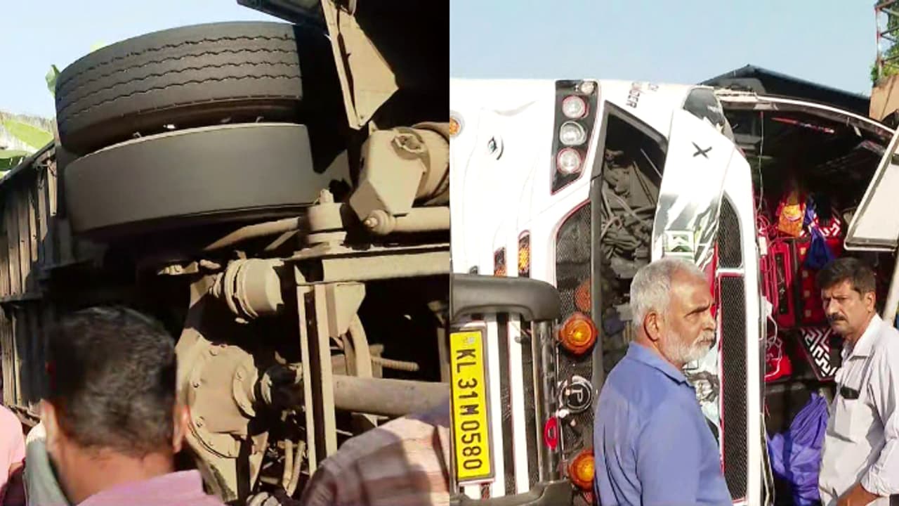 വാഗമണ്ണിലേക്ക് വിനോദ യാത്രക്ക് പോയ ബസ് നിയന്ത്രണം വിട്ട് മറിഞ്ഞു; നിരവധി വിദ്യാര്‍ത്ഥികള്‍ക്ക് പരിക്ക്