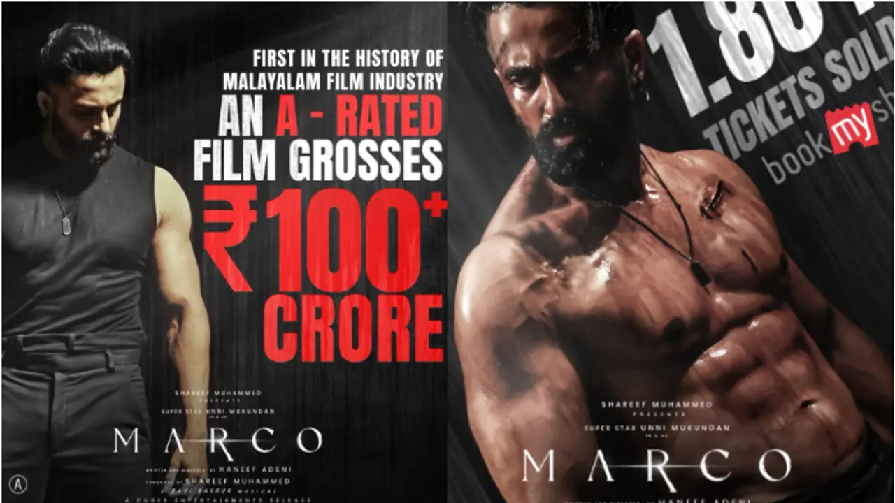 Marco: Unni Mukundan starrer becomes FIRST Malayalam film with 'A' rating to cross Rs. 100 crores