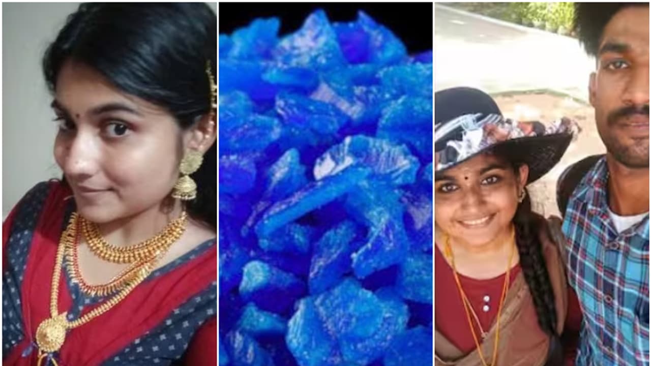 കഷായത്തിൽ ഗ്രീഷ്മ കലർത്തിയത് തുരിശ് എന്ന കോപ്പർ സൾഫേറ്റ്, ഷാരോൺ നീലനിറത്തിൽ ഛർദ്ദിച്ചു; പഴുതടച്ച അന്വേഷണം കഷായത്തിൽ ഗ്രീഷ്മ കലർത്തിയത് തുരിശ് എന്ന കോപ്പർ സൾഫേറ്റ്, ഷാരോൺ നീലനിറത്തിൽ ഛർദ്ദിച്ചു; പഴുതടച്ച അന്വേഷണം