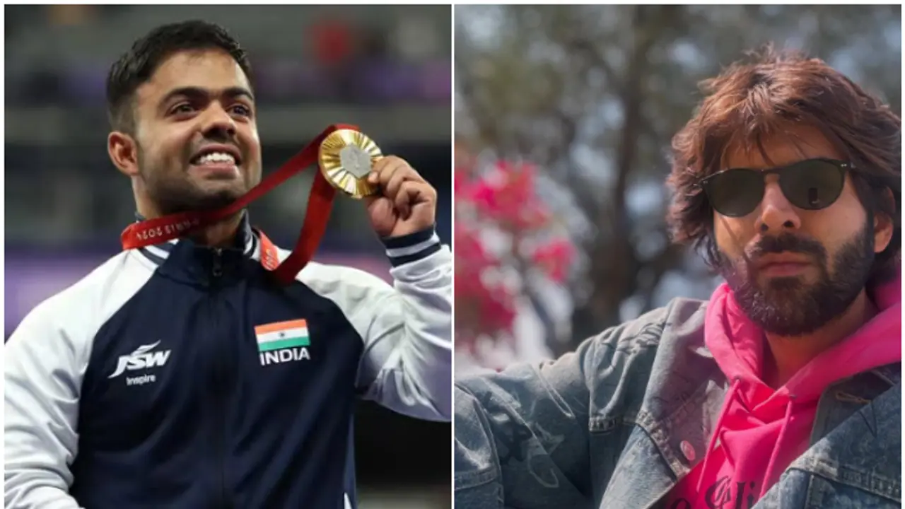 Watch: Navdeep Singh's joyous meeting with Kartik Aaryan Kabir Khan at Arjuna Award Ceremony