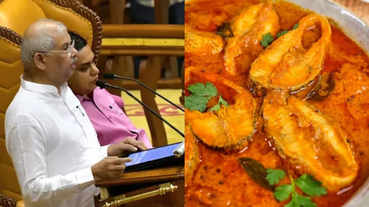 'മീൻ കഴിയ്ക്കാൻ ഇഷ്ടമാണ്'; നയപ്രഖ്യാപനത്തിനിടെ മീൻപ്രിയം തുറന്ന് പറഞ്ഞ് ​ഗവർണർ, ചിരിയോടെ സഭ