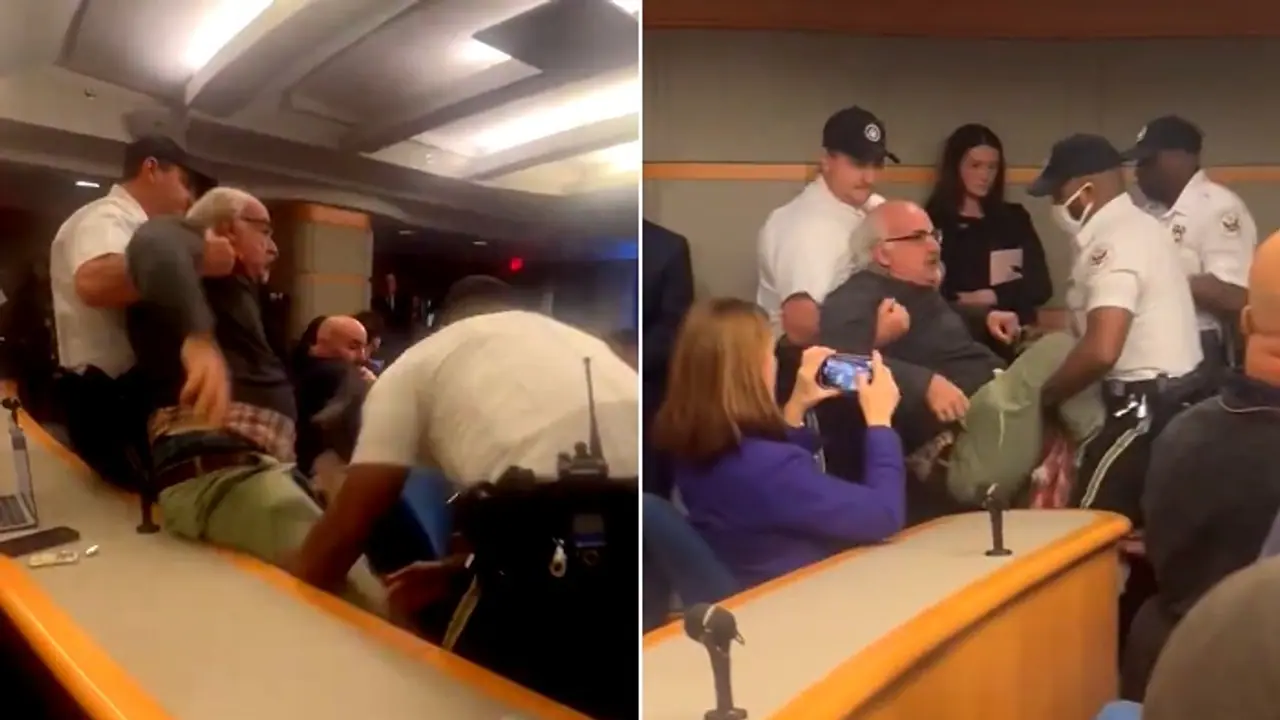 'He blocked ICJ orders..' Journalist forcefully dragged out for confronting Blinken over Gaza policies [WATCH]