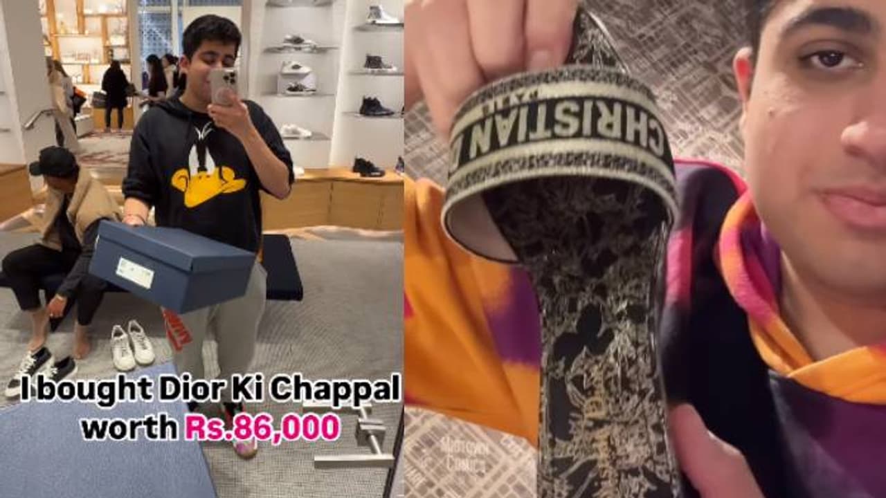 അമ്മയ്ക്കല്ലെങ്കിൽ പിന്നാർക്ക് വേണ്ടി; മകന്‍ വാങ്ങിയ ചെരിപ്പിന്‍റെ വില കേട്ട് അന്തംവിട്ട് നെറ്റിസണ്‍സ്