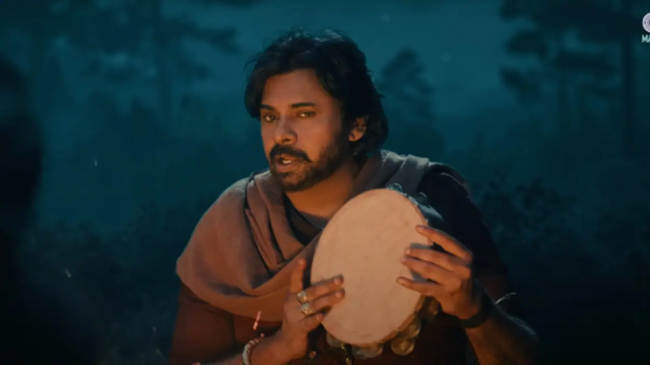 എഐയിലൂടെ പവന്‍ കല്യാണിന്‍റെ സ്വരം; 'ഹരി ഹര വീരമല്ലു'വിലെ ഗാനമെത്തി