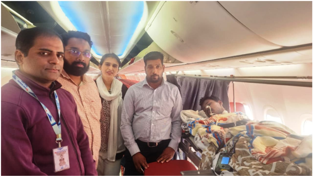  ജോലിസ്ഥലത്തേക്ക് പോകുന്ന വഴി വാഹനാപകടം, രണ്ടര മാസമായി ആശുപത്രിയിൽ വെന്‍റിലേറ്ററിൽ; റംസാൽ നാട്ടിലെത്തി 