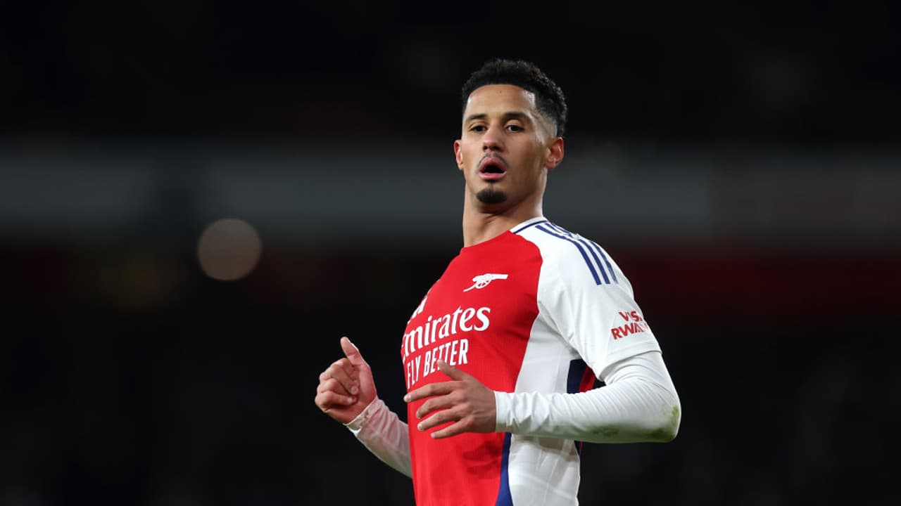 Arsenal's Saliba out for 2 weeks with hamstring injury, set to miss 3 games; will he be fit to face Man City?