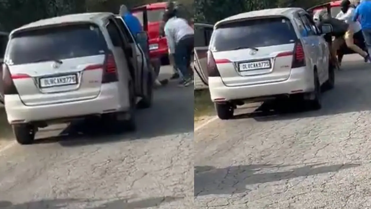 Karnataka SHOCKER! Kerala businessman robbed, miscreants flee with car near Mysuru; WATCH viral video