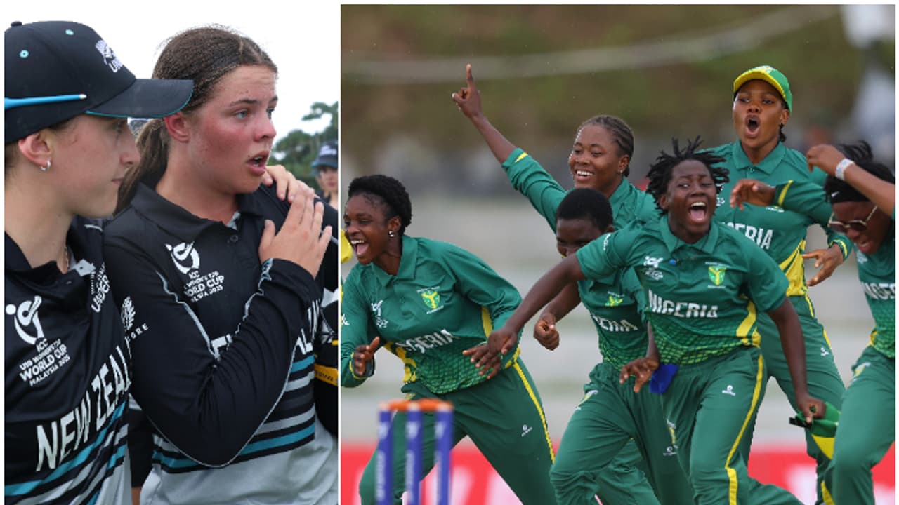 ന്യൂസിലന്ഡിനെ അട്ടിമറിച്ച് നൈജീരിയ! അണ്ടര് 19 വനിതാ ലോകകപ്പില് ചരിത്രം കുറിച്ച് ആഫ്രിക്കന് രാജ്യം ന്യൂസിലന്ഡിനെ അട്ടിമറിച്ച് നൈജീരിയ! അണ്ടര് 19 വനിതാ ലോകകപ്പില് ചരിത്രം കുറിച്ച് ആഫ്രിക്കന് രാജ്യം