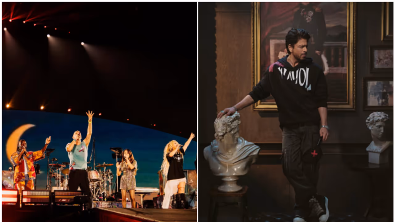 Coldplay Mumbai Concert: Shah Rukh Khan calls Chris Martin his 'brother'; shares video [WATCH]
