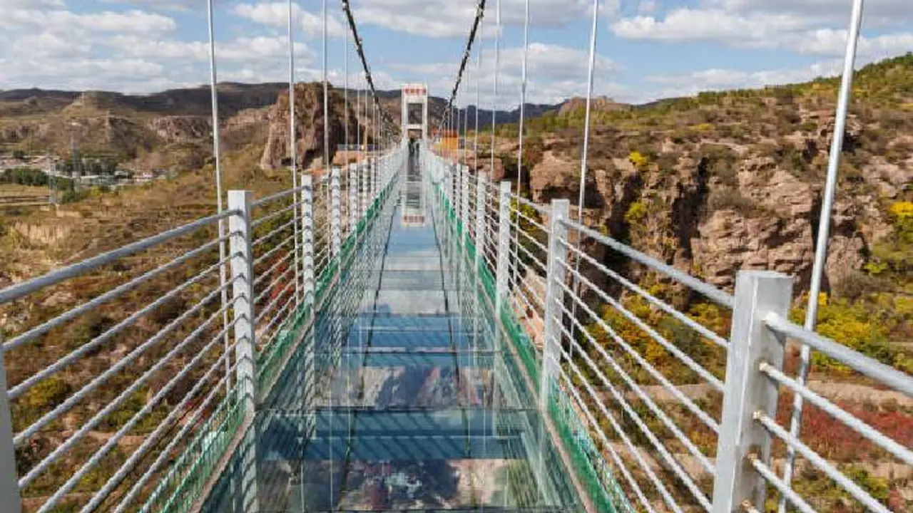 Glass bridge Glass bridge