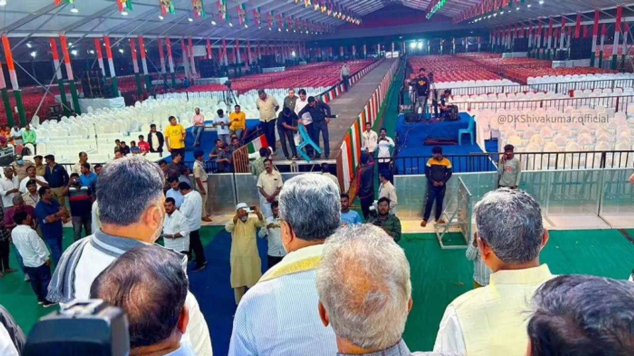 ಬೆಳಗಾವಿಯಲ್ಲಿ ಇಂದು ಗಾಂಧೀ ಭಾರತ ರ್‍ಯಾಲಿ: ರಾಹುಲ್‌, ಪ್ರಿಯಾಂಕಾ, ಖರ್ಗೆ ಸೇರಿ ಗಣ್ಯರ ಭಾಗಿ