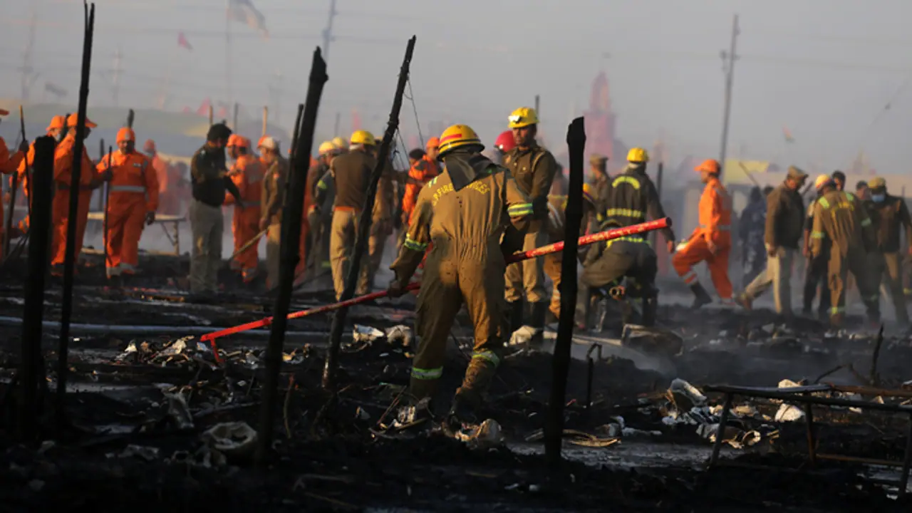 Mahakumbh safety measures: Yogi Govt's swift action prevents major fire disaster at Mela