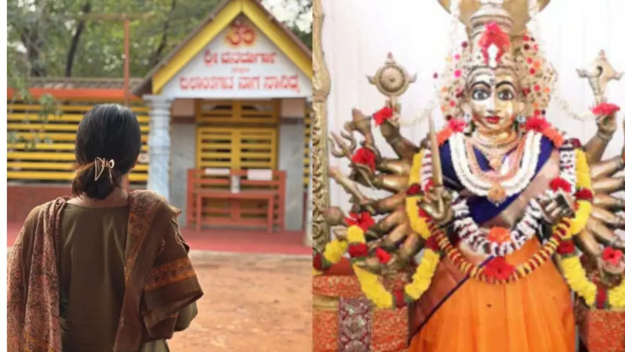 ವನದುರ್ಗೆ ದರ್ಶನ ಪಡೆದ ಬಿಗ್ ಬಾಸ್ ಸ್ಪರ್ಧಿ ಗೌತಮಿ, ಎಲ್ಲಿದೆ ದೇವಸ್ಥಾನ?