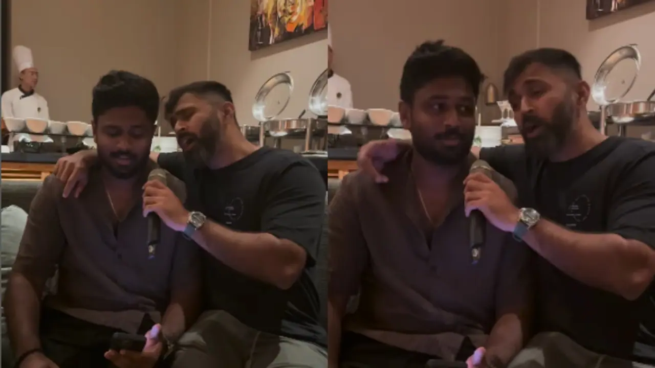 IND vs ENG: Samson and Abhishek sing 'Pehla Nasha' together during team bonding ahead of 1st T20I (WATCH)