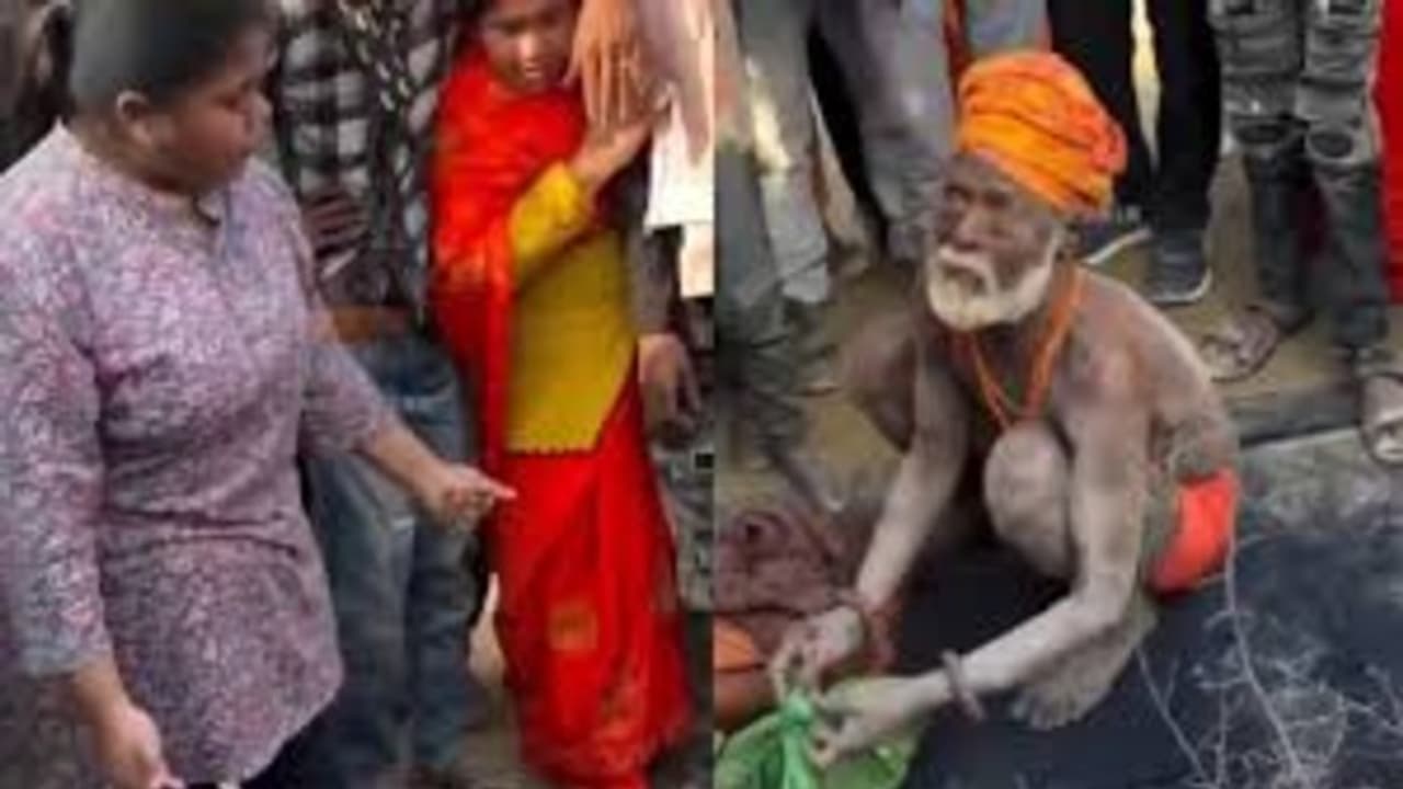 'Note me convert kar dungi': Woman harasses 'Kaante Wale Baba' at Mahakumbh, demands his coins (WATCH)