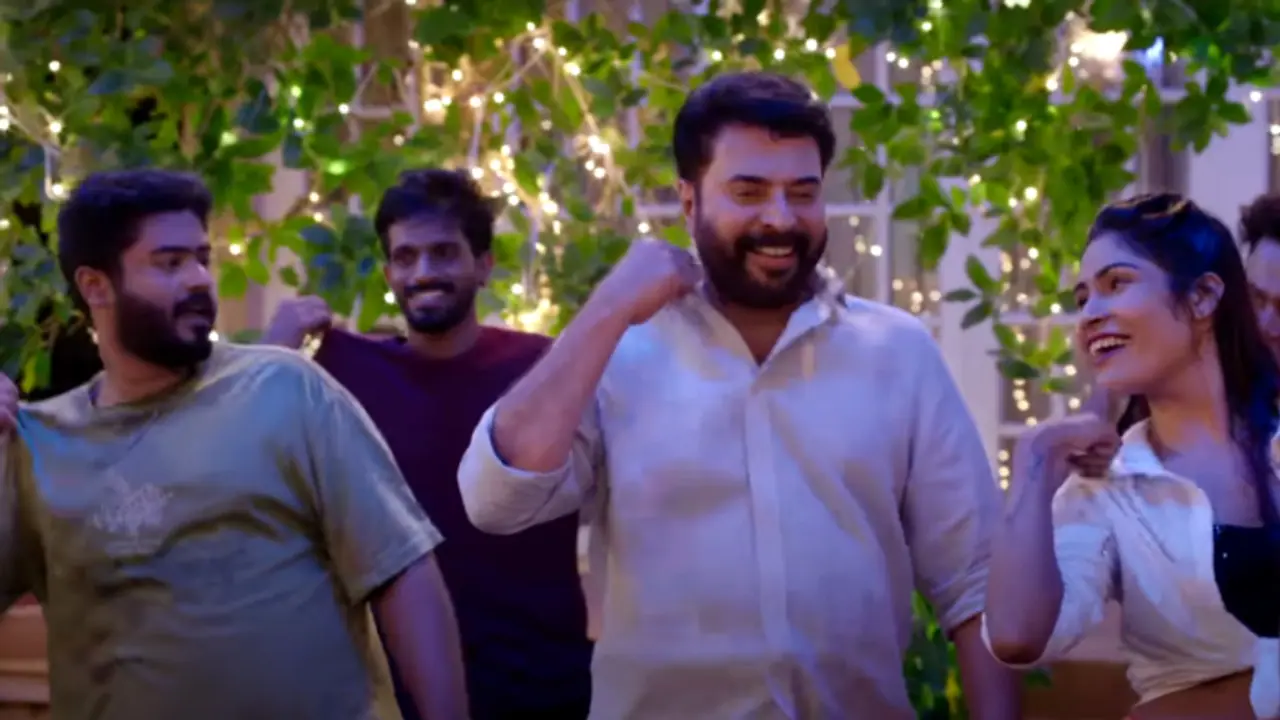 ദര്‍ബുക ശിവയുടെ സംഗീതം, സ്റ്റെപ്പ് ഇട്ട് മമ്മൂട്ടി; 'ഡൊമിനിക്കി'ലെ ആദ്യ ഗാനം എത്തി