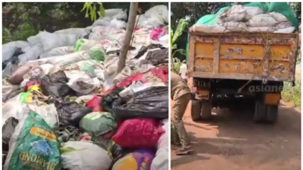 തമിഴ്നാട്ടിൽ പരിശോധന തുടങ്ങിയതോടെ പുതിയ പരിപാടി അതിർത്തിയിൽ കുഴിച്ചുമൂടൽ; പട്ടാപ്പകലും മാലിന്യവുമായി ലോറി തമിഴ്നാട്ടിൽ പരിശോധന തുടങ്ങിയതോടെ പുതിയ പരിപാടി അതിർത്തിയിൽ കുഴിച്ചുമൂടൽ; പട്ടാപ്പകലും മാലിന്യവുമായി ലോറി