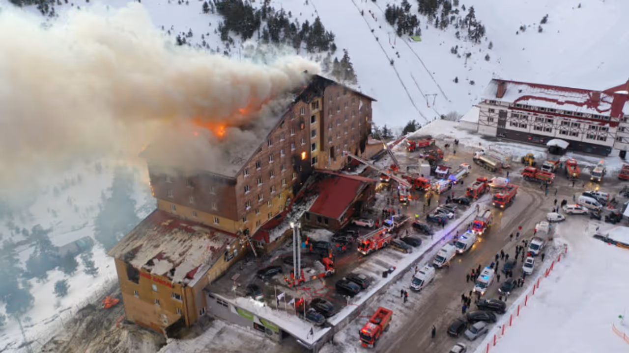 Turkey ski resort fire claims 76 lives, leaves 51 injured; probe underway
