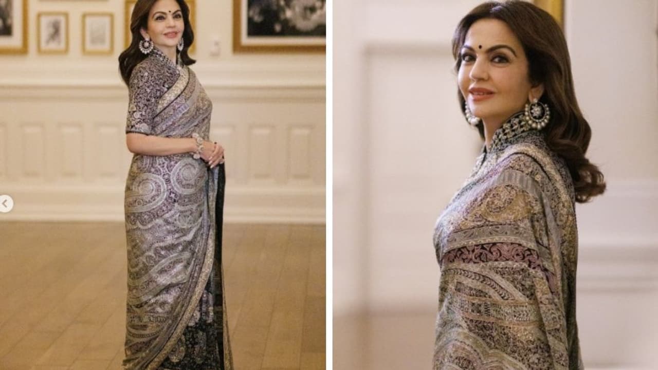 ಟ್ರಂಪ್ ಕ್ಯಾಂಡಲ್ ಲೈಟ್ ಡಿನ್ನರ್ ನಲ್ಲಿ ಮಿಂಚಿದ ನೀತಾ ಅಂಬಾನಿ ಟ್ರಂಪ್ ಕ್ಯಾಂಡಲ್ ಲೈಟ್ ಡಿನ್ನರ್ ನಲ್ಲಿ ಮಿಂಚಿದ ನೀತಾ ಅಂಬಾನಿ