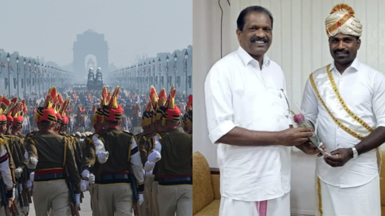 റിപ്പബ്ലിക്ദിന പരേഡ് വീക്ഷിക്കാൻ ഇടുക്കിയിലെ മന്നാൻ സമുദായ രാജാവും ഭാര്യയും ഡൽഹിക്ക് റിപ്പബ്ലിക്ദിന പരേഡ് വീക്ഷിക്കാൻ ഇടുക്കിയിലെ മന്നാൻ സമുദായ രാജാവും ഭാര്യയും ഡൽഹിക്ക്