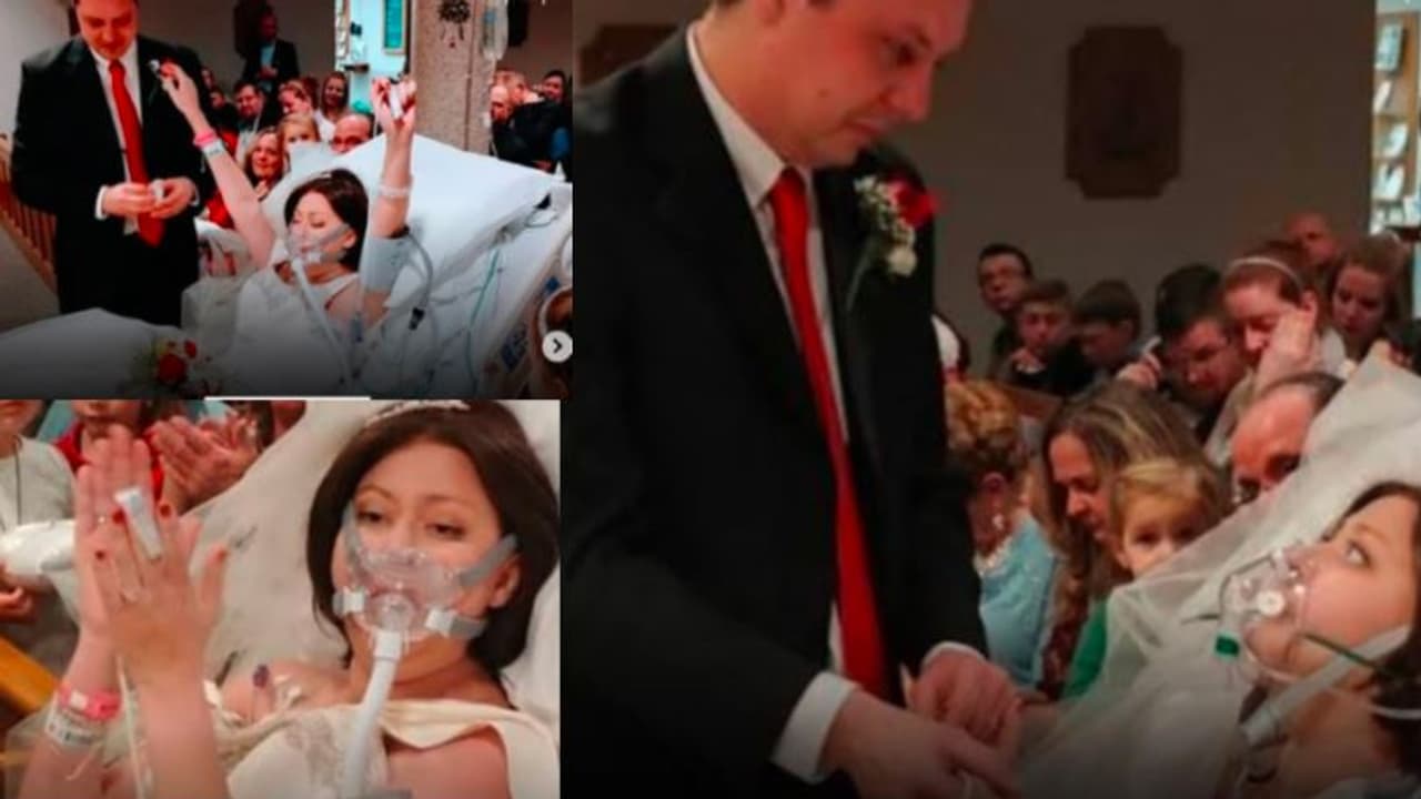 ಆಸ್ಪತ್ರೆ ಬೆಡ್‌ನಲ್ಲೇ ಮದುವೆ: ಮರು ದಿನವೇ ಉಸಿರು ಚೆಲ್ಲಿದ ಕ್ಯಾನ್ಸರ್ ಪೀಡಿತೆ