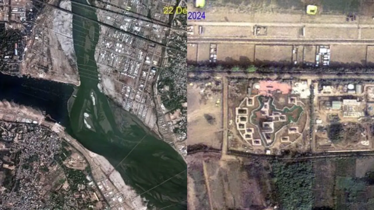 ISRO's satellite captures high resolution images of Maha Kumbh 2025 in Prayagraj
