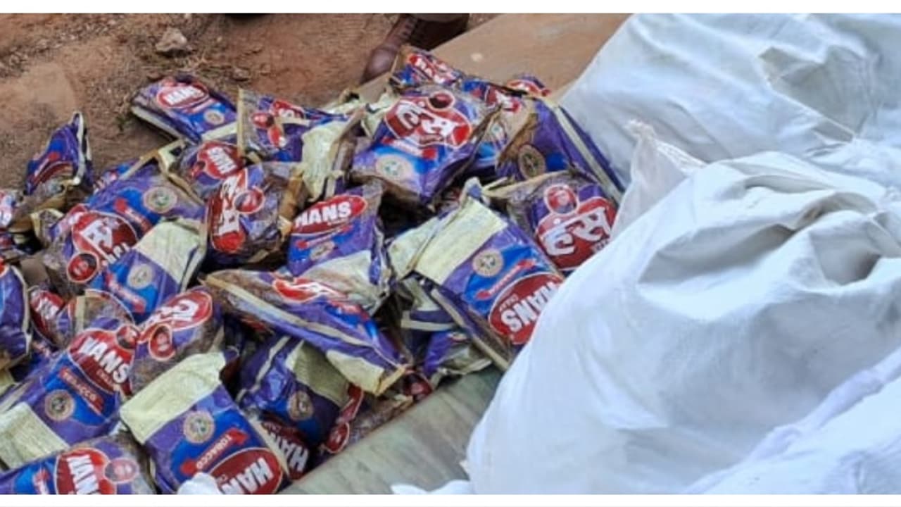 വാടക കെട്ടിടത്തിൽ ചാക്കുകെട്ടുകൾ, സ്വാഭാവികമെന്ന് തോന്നും; അകത്ത് 30 ലക്ഷം വിലവരുന്ന 75000 പാക്കറ്റുകൾ! വാടക കെട്ടിടത്തിൽ ചാക്കുകെട്ടുകൾ, സ്വാഭാവികമെന്ന് തോന്നും; അകത്ത് 30 ലക്ഷം വിലവരുന്ന 75000 പാക്കറ്റുകൾ!