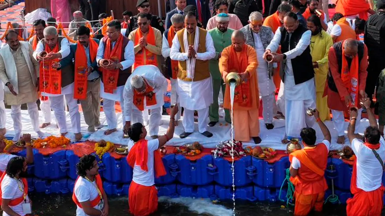 Yogi Govt praised for spectacular arrangements at Prayagraj Mahakumbh Yogi Govt praised for spectacular arrangements at Prayagraj Mahakumbh