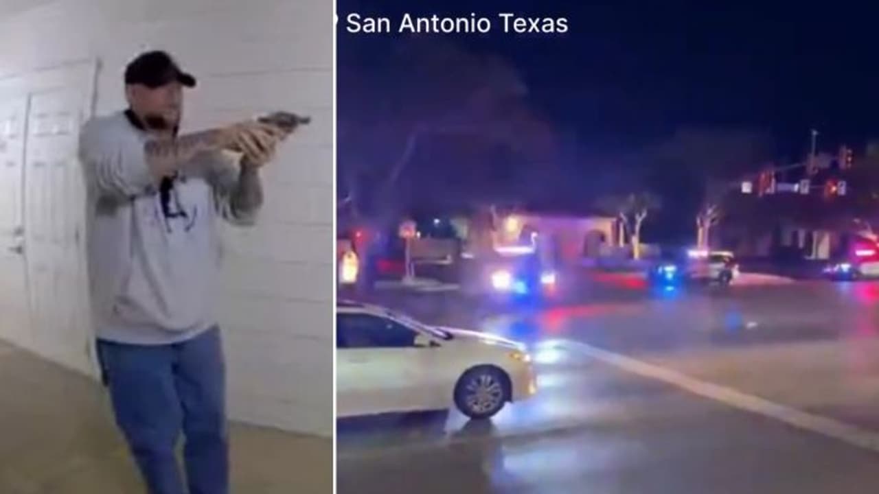 Texas: 4 San Antonio officers shot while responding to suicide call, dramatic video surfaces (WATCH)