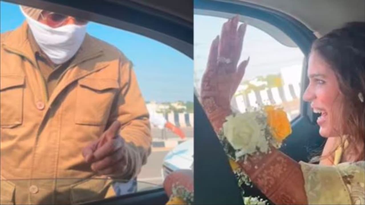 ಆಕೆಯ ಮುಖ ನೋಡಿ ಟ್ರಾಫಿಕ್‌ ರೂಲ್ಸ್‌ ಬ್ರೇಕ್ ಮಾಡಿದ ಕಾರನ್ನು ಹೋಗಲು ಬಿಟ್ಟ ಪೊಲೀಸರು..!