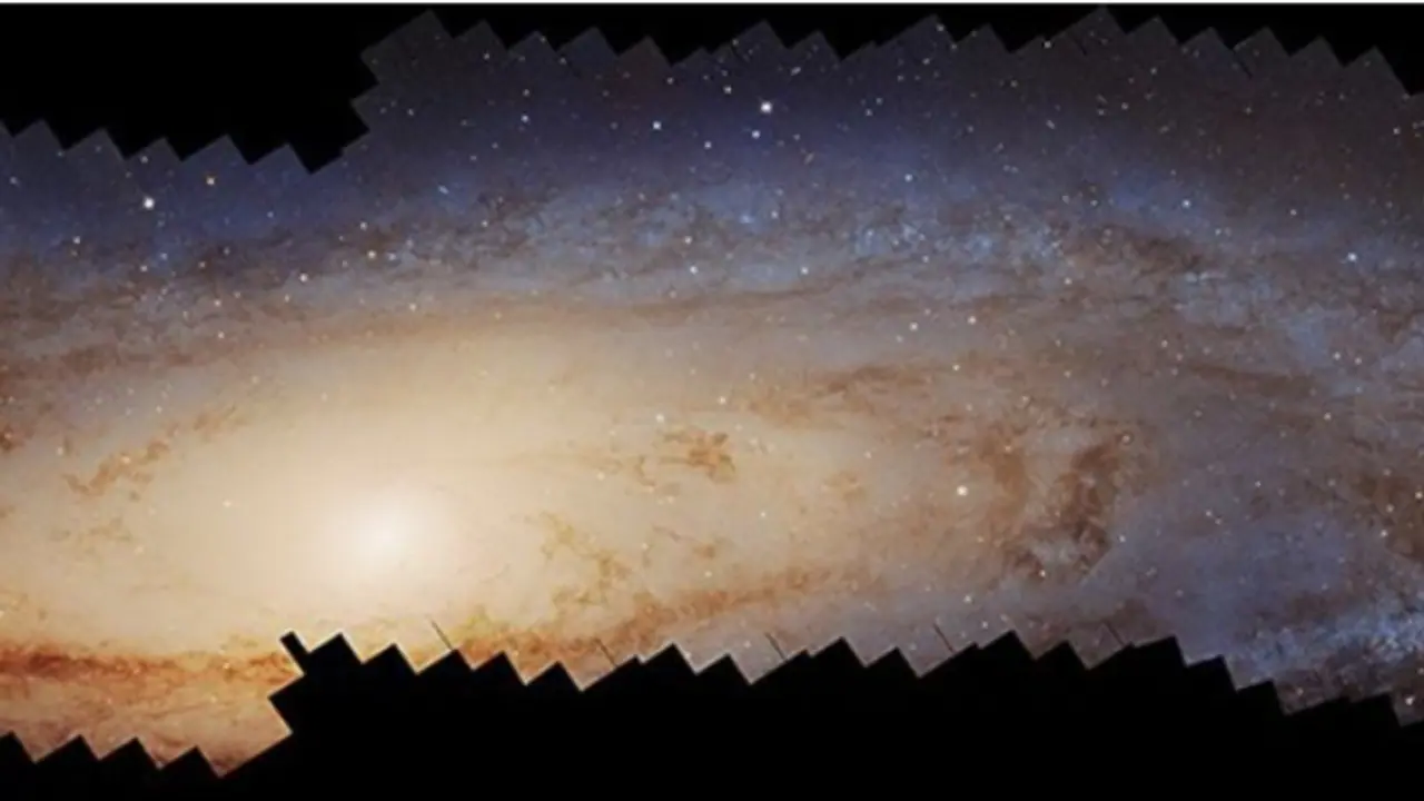 10 കോടി നക്ഷത്രങ്ങള്‍; ആന്‍ഡ്രോമീഡ ഗാലക്സിയുടെ ഏറ്റവും വിശദമായ ചിത്രം പകര്‍ത്തി ഹബിള്‍ ടെലിസ്കോപ്പ്