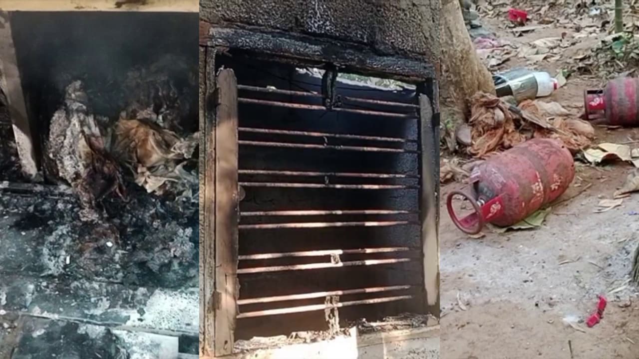 വീട്ടുകാരുമായി വഴക്ക്, അടുക്കളയിലെ ഗ്യാസ് തുറന്നുവിട്ടശേഷം മകൻ വീടിന് തീയിട്ടു, സര്‍വതും കത്തിയമര്‍ന്നു