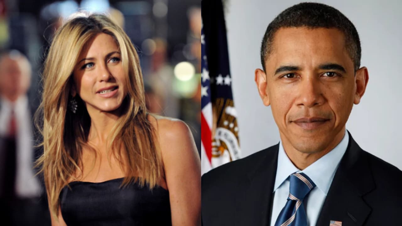 മുൻ യുഎസ് പ്രസിഡന്റ് ബറാക് ഒബാമയും നടി ജെനിഫര് അനിസ്റ്റണും തമ്മില് പ്രണയത്തിലെന്ന് റിപ്പോർട്ടുകൾ മുൻ യുഎസ് പ്രസിഡന്റ് ബറാക് ഒബാമയും നടി ജെനിഫര് അനിസ്റ്റണും തമ്മില് പ്രണയത്തിലെന്ന് റിപ്പോർട്ടുകൾ