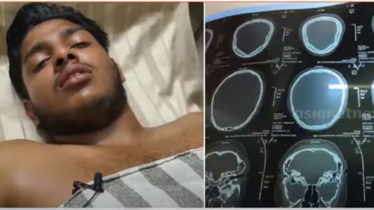 എബിവിപിയുടെ രക്തദാനക്യാമ്പിൽ പങ്കെടുത്തില്ല; വിദ്യാർത്ഥിയെ ക്ലാസ് മുറിയിലേക്ക് കൊണ്ടുപോയി, ക്രൂര മർദ്ദനം എബിവിപിയുടെ രക്തദാനക്യാമ്പിൽ പങ്കെടുത്തില്ല; വിദ്യാർത്ഥിയെ ക്ലാസ് മുറിയിലേക്ക് കൊണ്ടുപോയി, ക്രൂര മർദ്ദനം